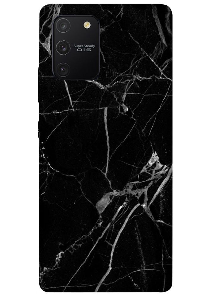 Чохол з принтом для Samsung Galaxy S10 Lite / для самсунг галаксі с10 лайт Чорний мармур No Brand (339064193)
