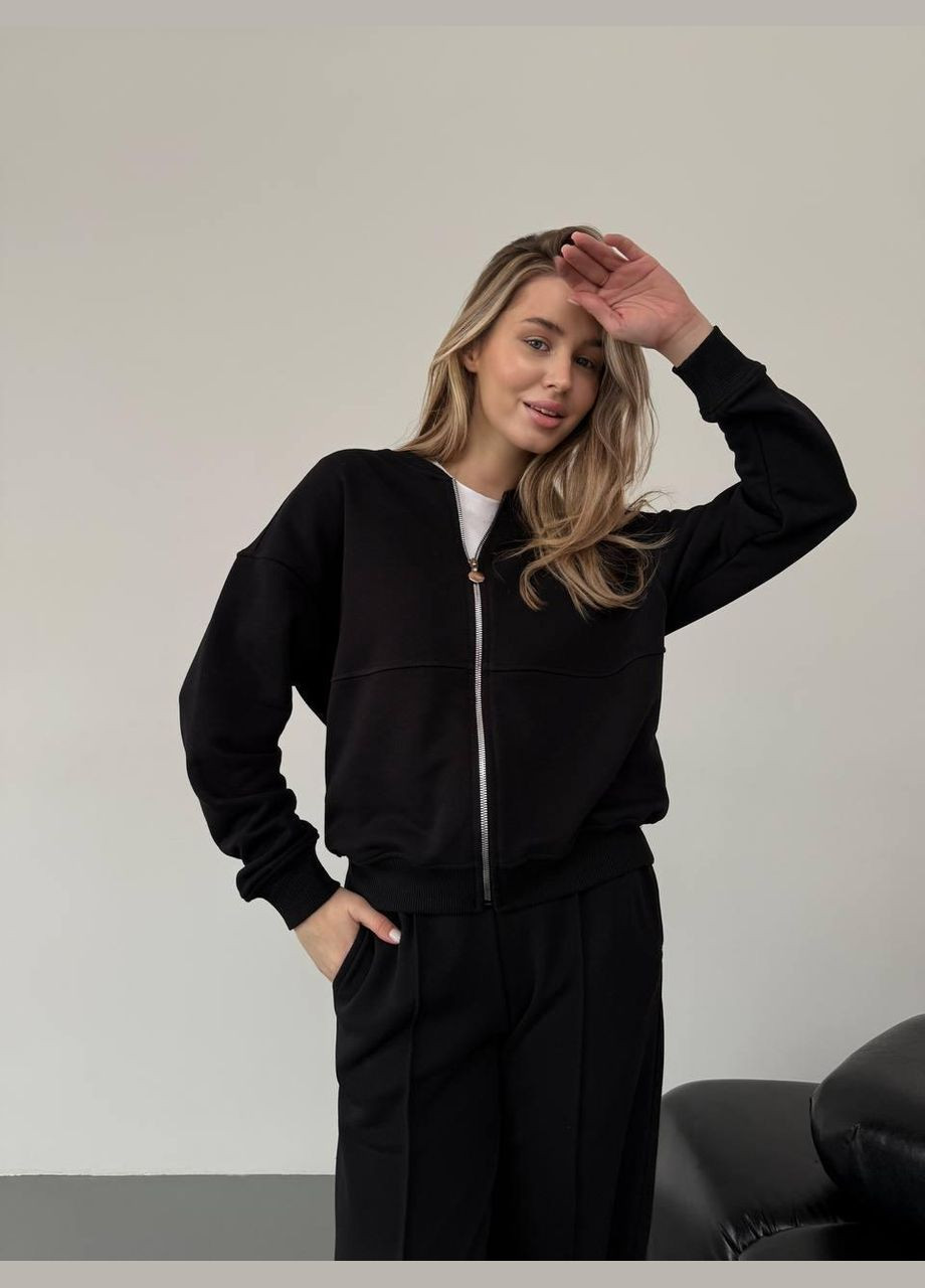 Весенний женский костюм Черный No Brand (326842565)