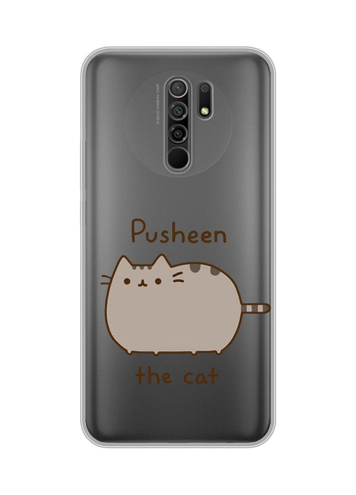 Прозорий чохол на Xiaomi Redmi 9 Пушин котик (принт 412) Creative (356121601)