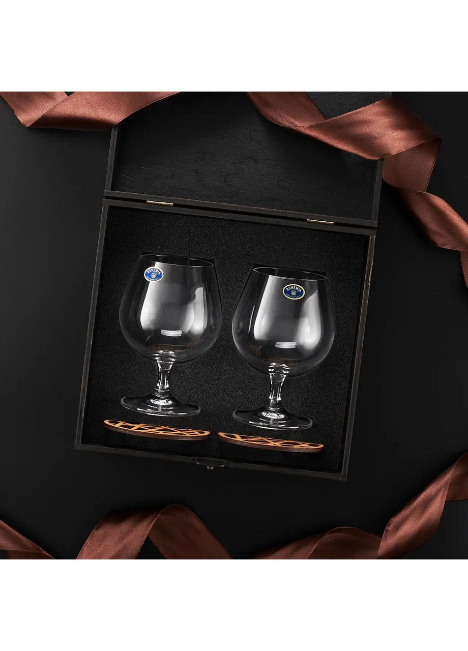 Набор 2 бокалов Colibri 400 мл для коньяка. Bohemia (364550574)