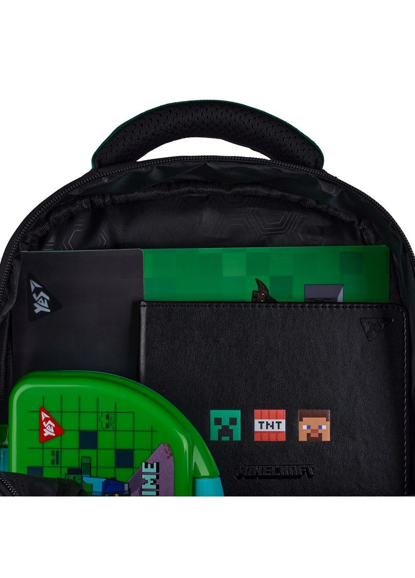 Рюкзак шкільний S-91 Minecraft Game 38х29х13 см Чорний (559819) Yes (365290827)