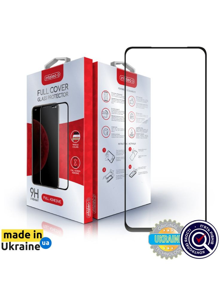 Стекло защитное (m468851) Intaleo Full Glue Realme C67 Black (367071709)