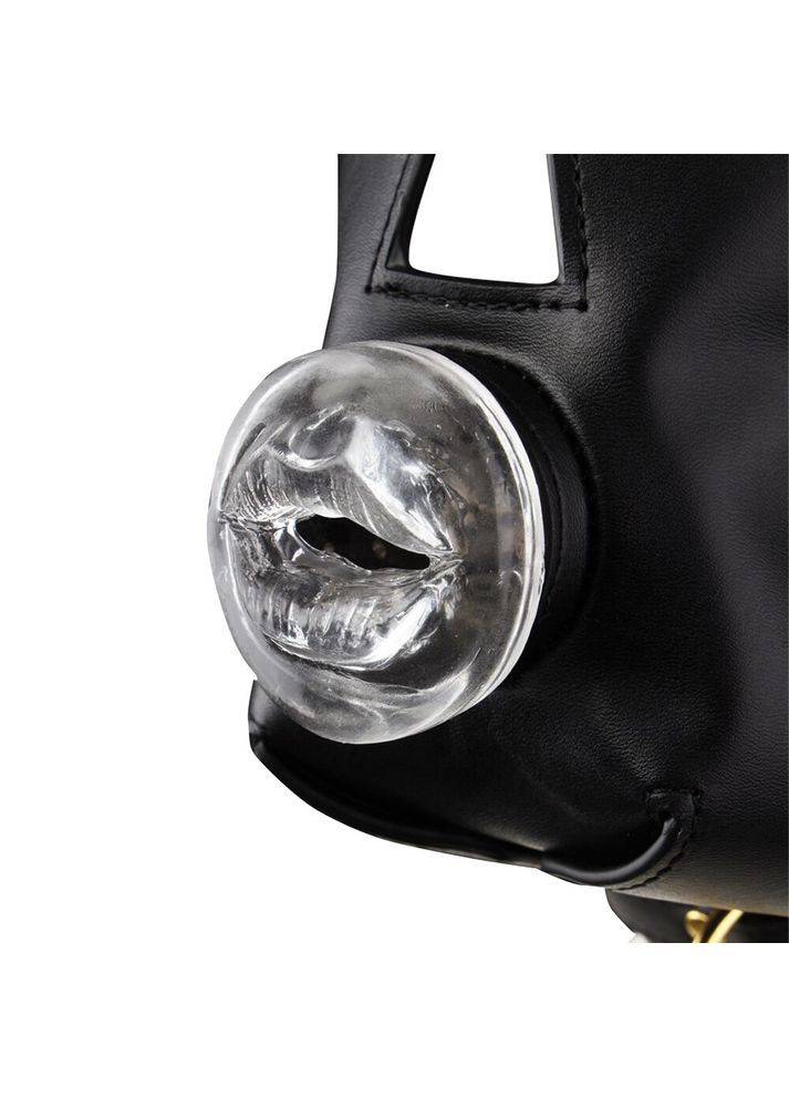 Маскасбруя для орального секса с поводком SEVANDA Blowjob Head Muzzle with Leash Lockink (305831463)