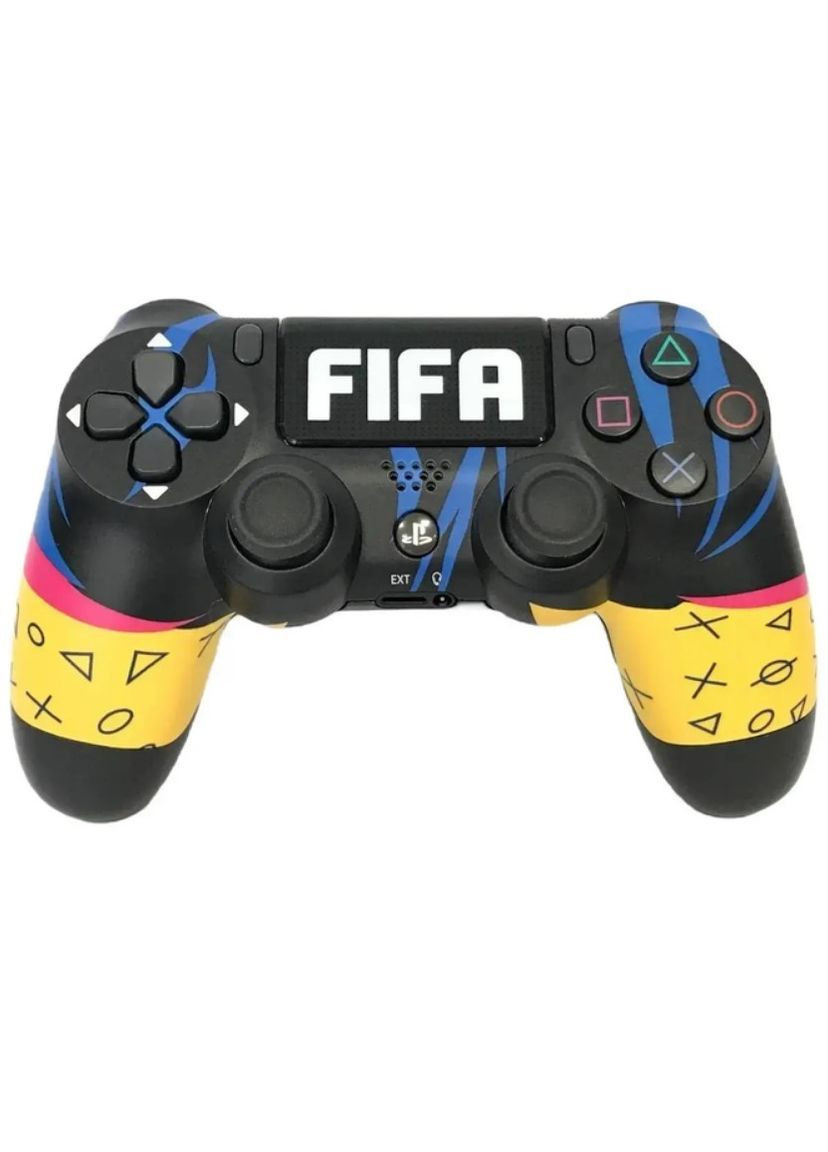 Ігровий контролер бездротовий Motor Vibration 4 Wireless Controller PS4/PC FIFA (2104618740) Double (367056622)
