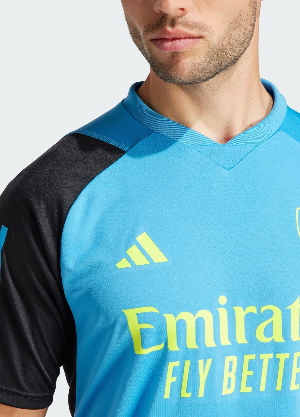 Тренувальна джерсі Arsenal Tiro 23 adidas логотип синій спортивні