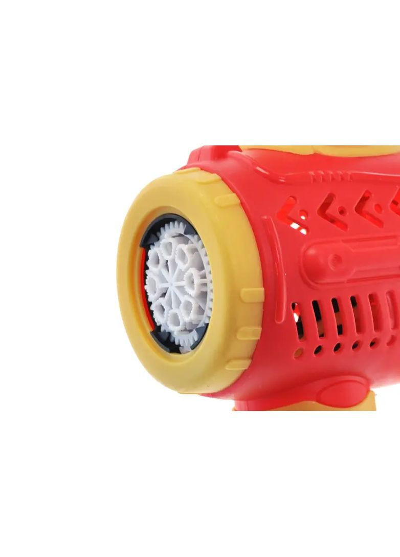 Мыльные пузыри-пистолет Iron Man пластиковый на батарейках в ассортименте AA5-21 No Brand Різ9950 (370650902)