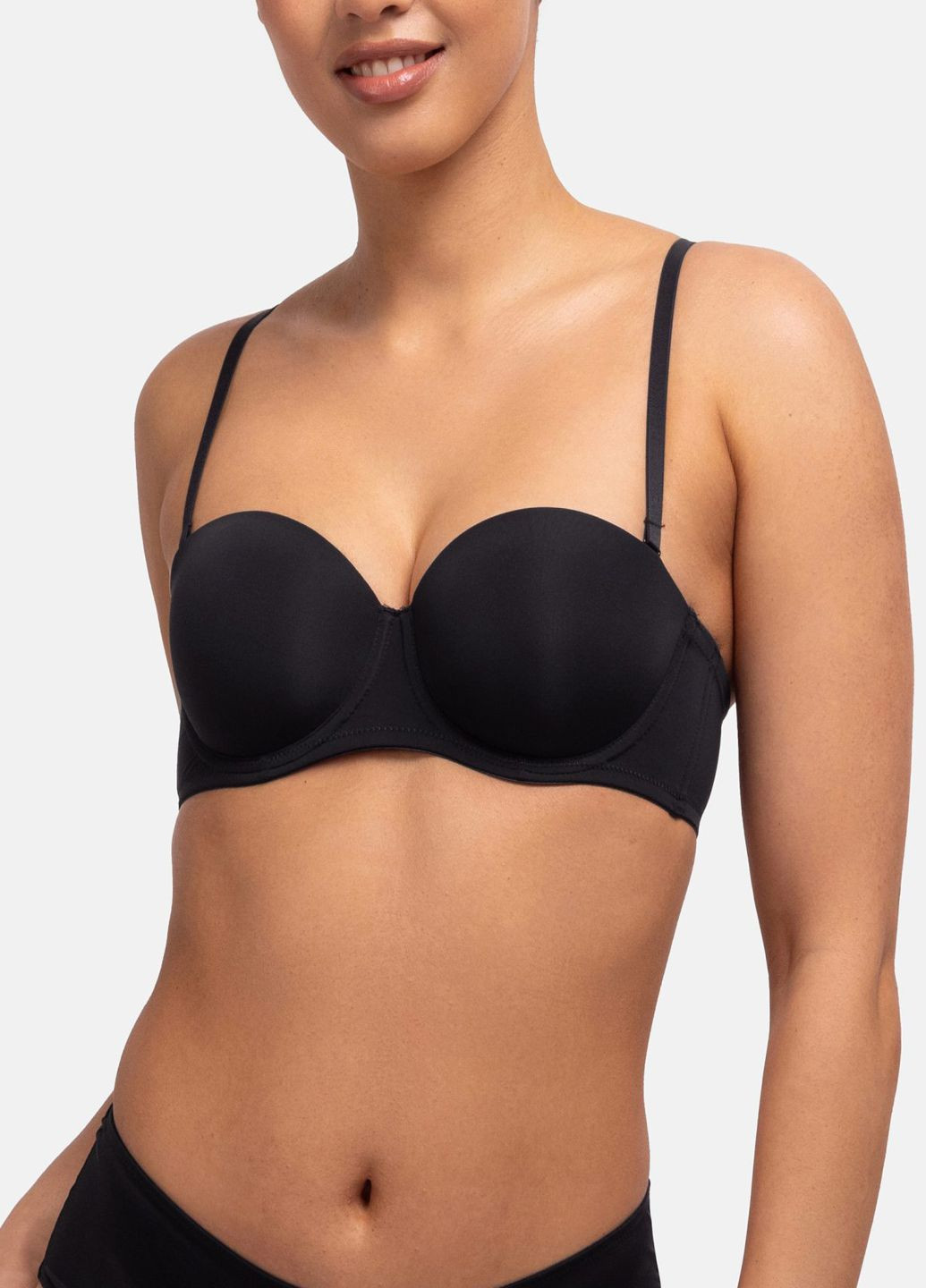 Чёрный бюстгальтер Dorina