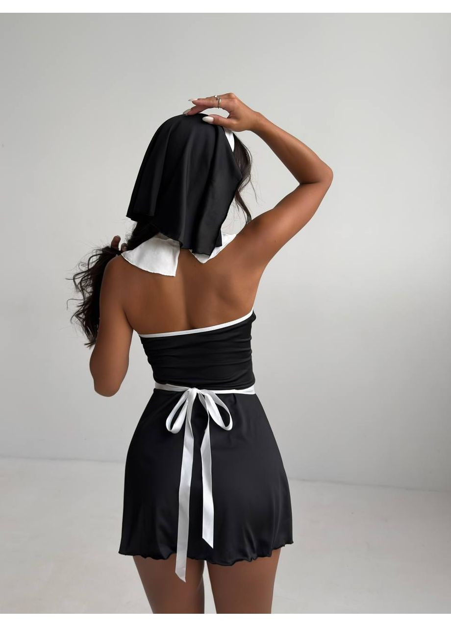 Черный привлекательное платье монашки, xl No Brand