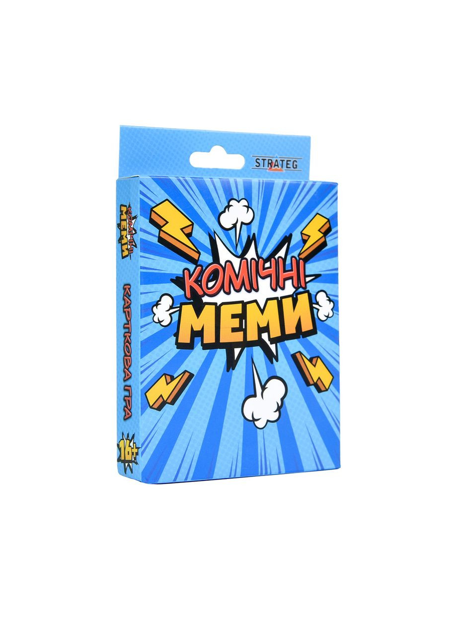 Настільна гра Комічні Меми українською мовою 30317 Strateg (362489285)