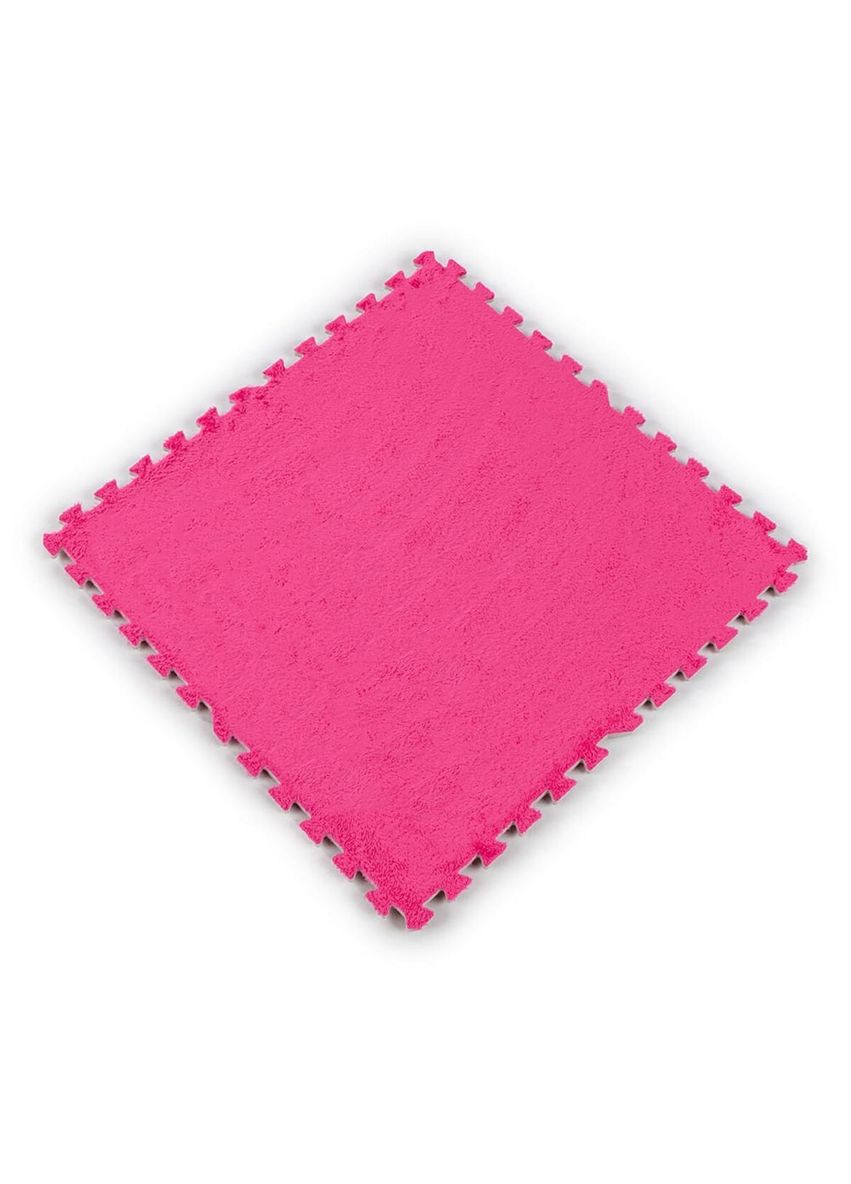 Підлога-пазл плюшевий РОЖЕВИЙ 60*60*1cm (D) SW-00002093 Sticker Wall (315790870)
