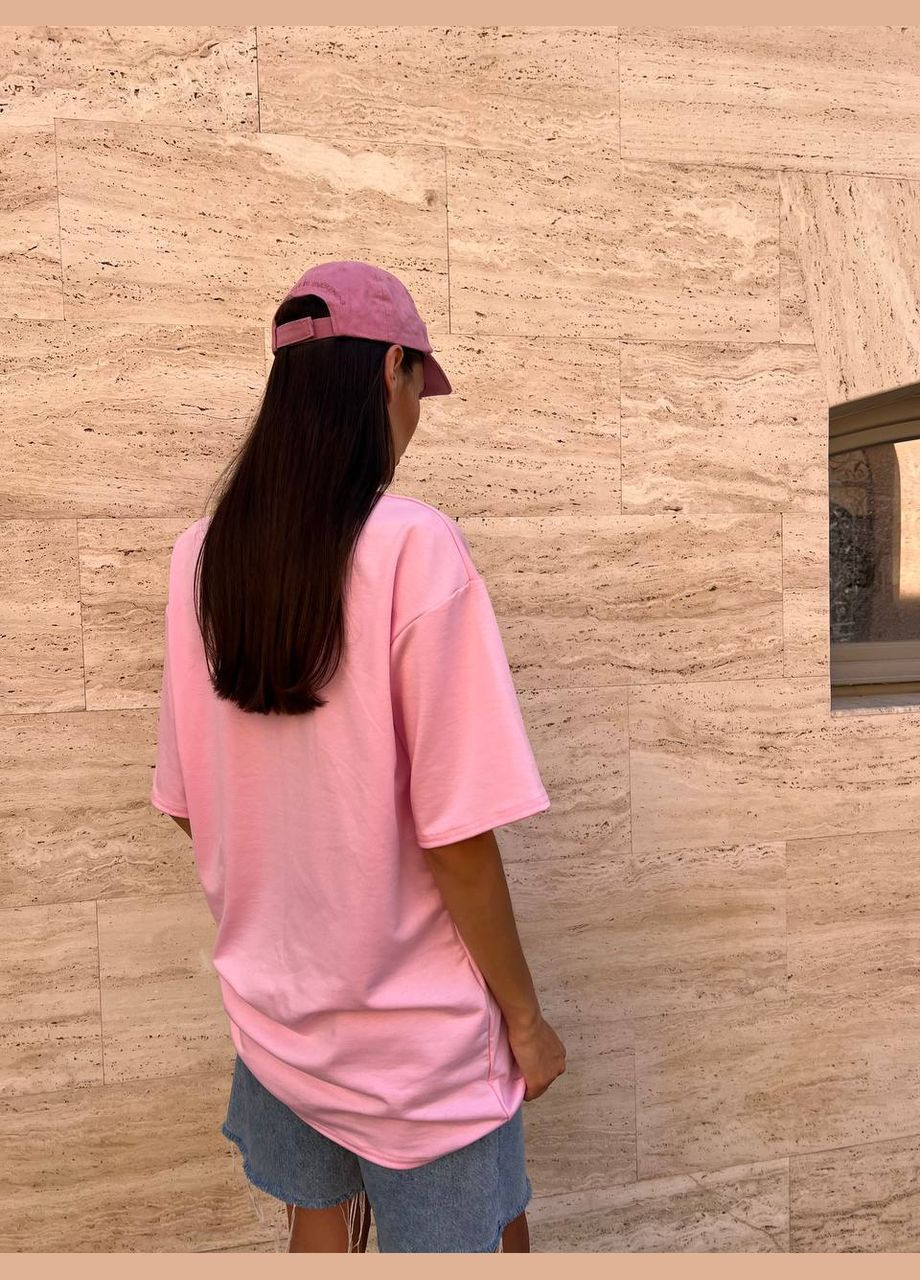 Женская футболка в стиле оверсайз. MonCher - (332955708)