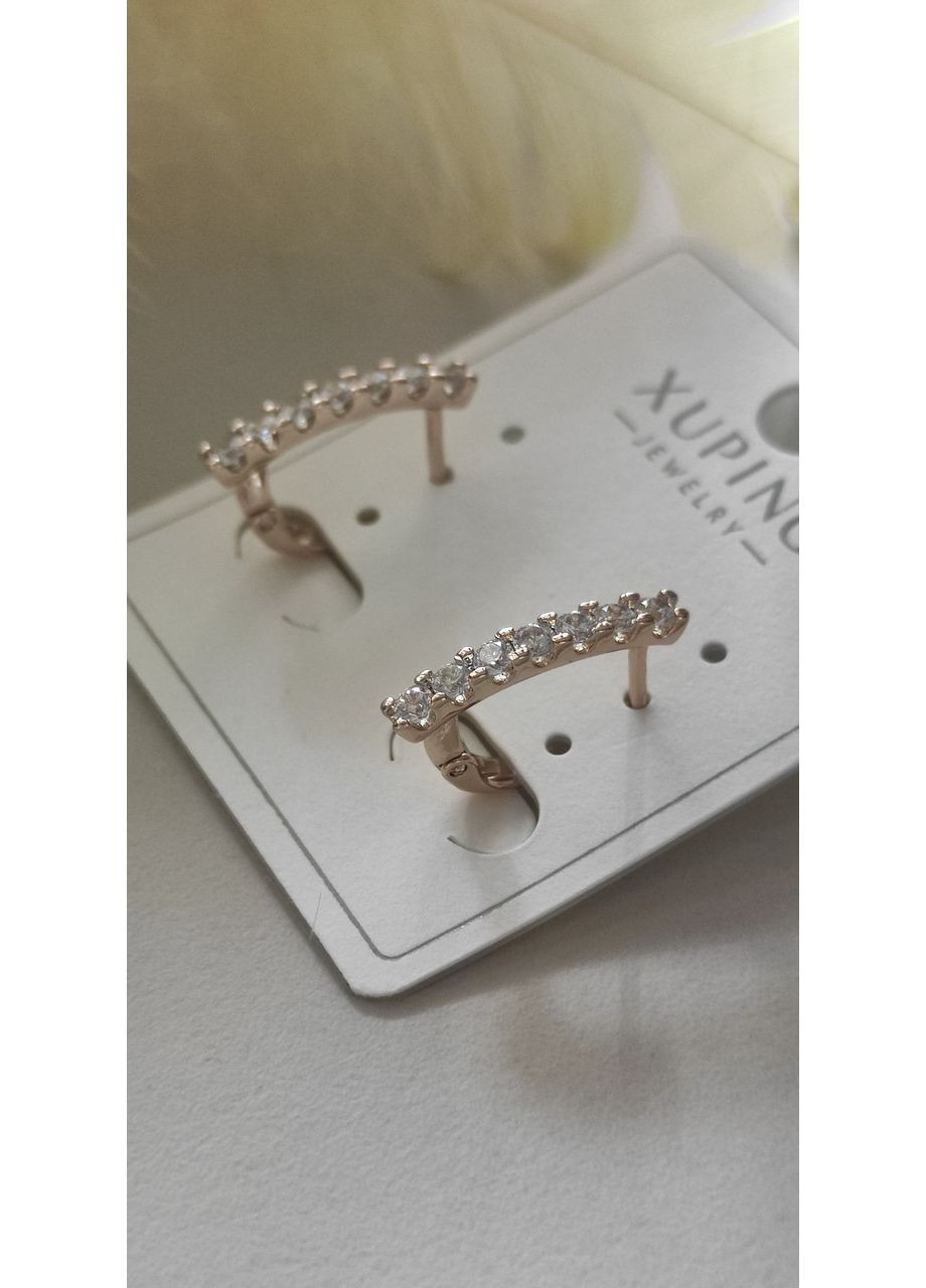 Серебряное кольцо с фианитами. Xuping Jewelry (370792333)