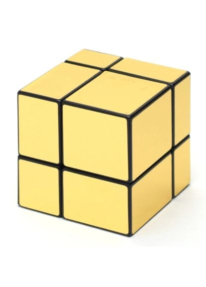 Зеркальный Кубик 2х2 Mirror Golden 2x2x2 | SC370 Головоломка золотой No Brand (333943977)