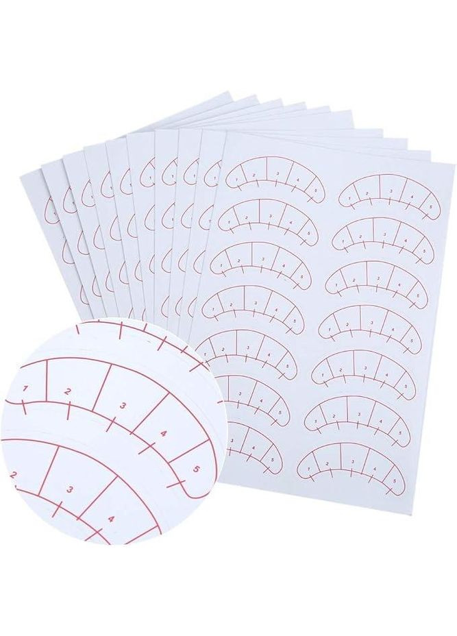 Патчі самоклеючі для нарощування вій, 70 пар No Brand (303138839)