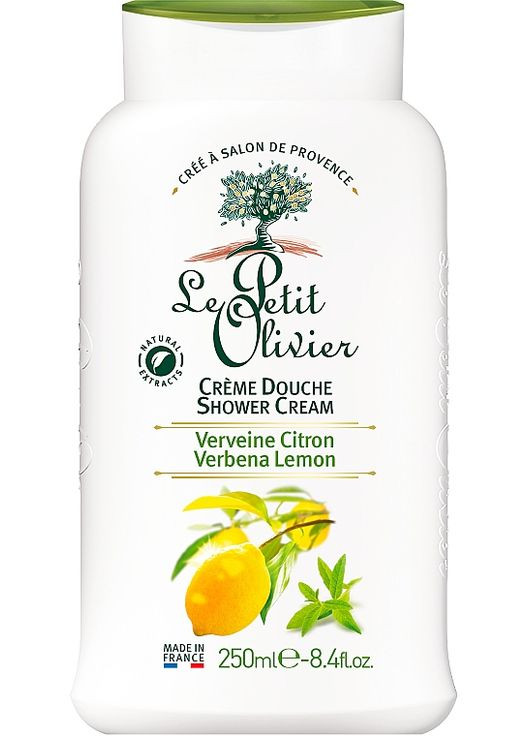 Крем для душу Вербена і Лимон Extra Gentle Shower Cream Verbena and Lemon 500ml (22745-31019724) Le Petit Olivier (368644927)