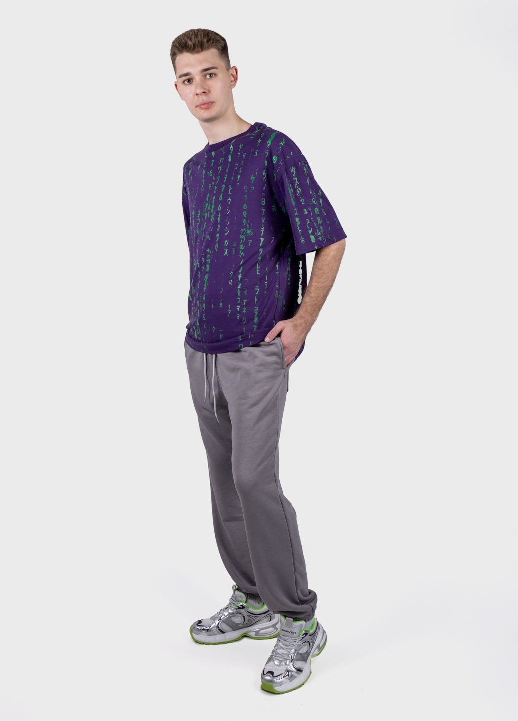 Штани чоловічі сірі 103644 Power (324390568)