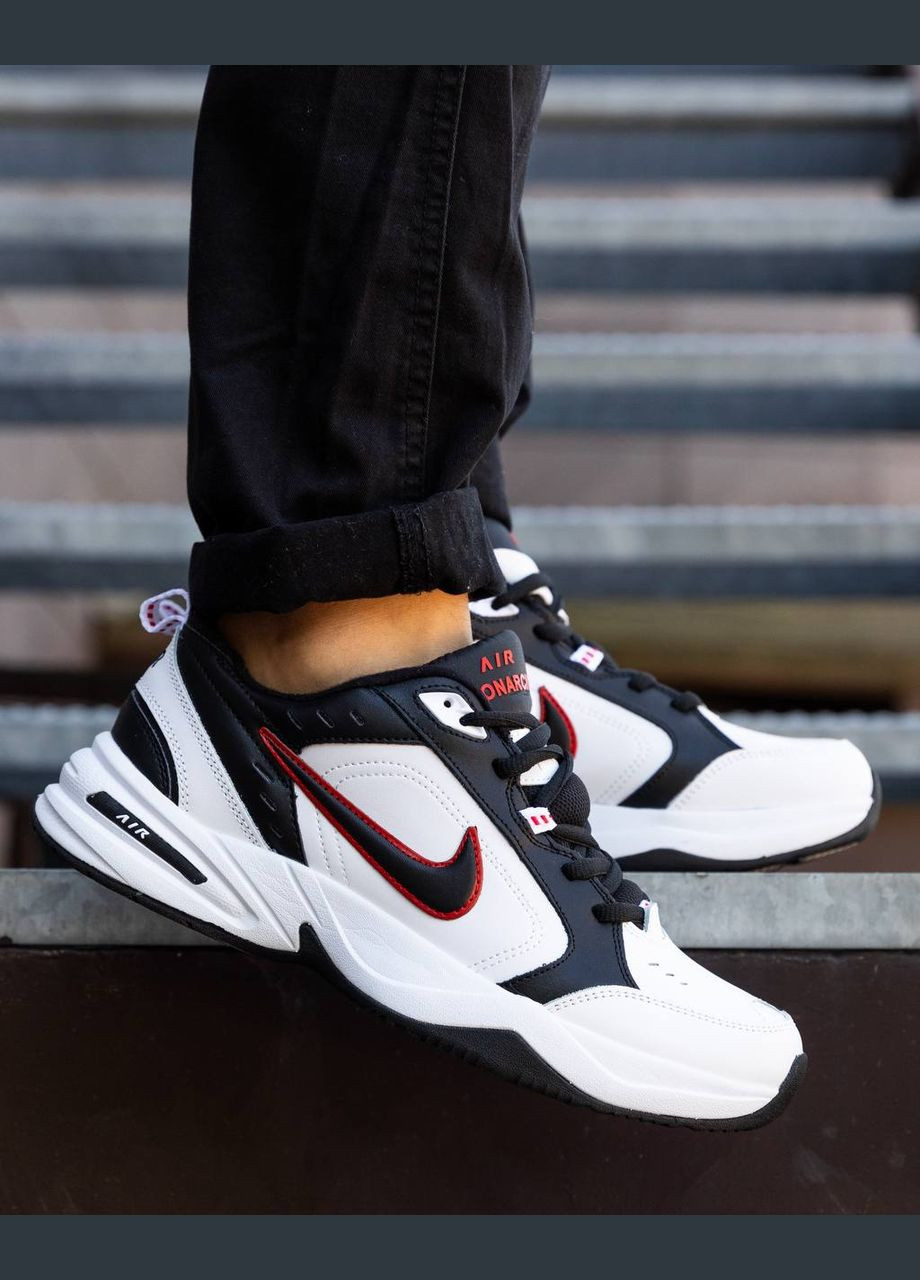 Черно-белые демисезонные кроссовки мужские No Brand