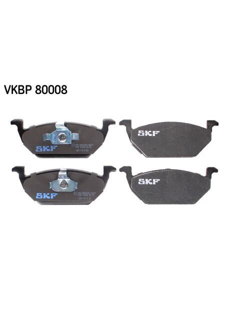 Колодки гальмівні дискові (комплект 4 шт) SKF (368532944)