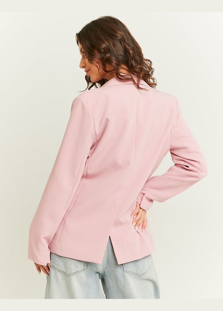 Розовый женский пиджак Tally Weijl однотонный -
