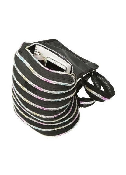 Рюкзак Zipper Black & Rainbow Teeth (ZBPL-10) Zipit (323084863)