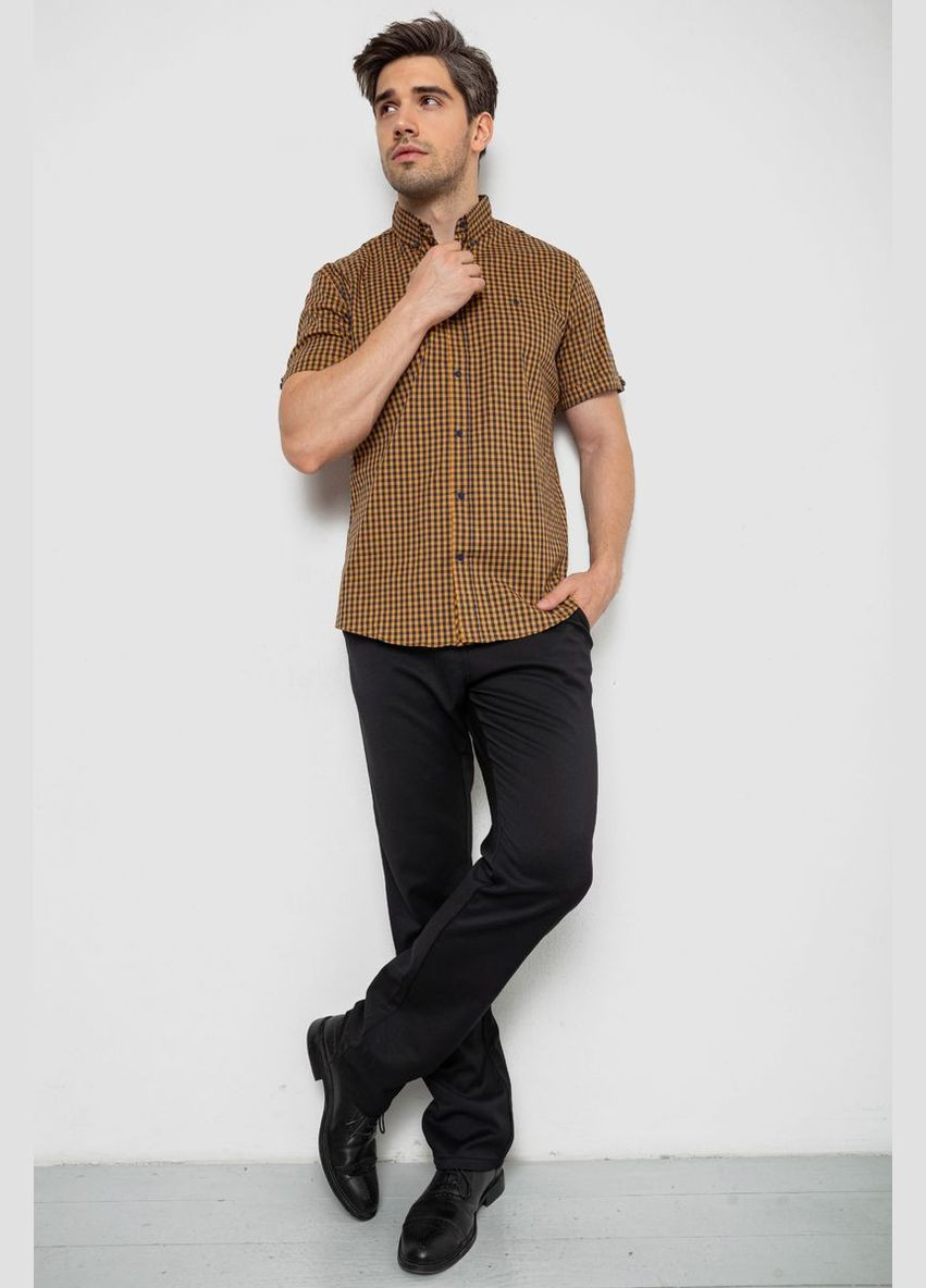 Сорочка чоловіча в клітинку, колір рожевий, Ager (339785837)