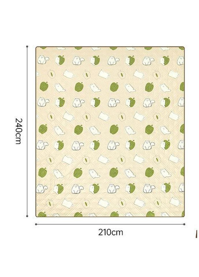 Килимок для пікніка водостійкий CNK2350WS010, 210x240 см, бежевий з принтом Naturehike (353505733)