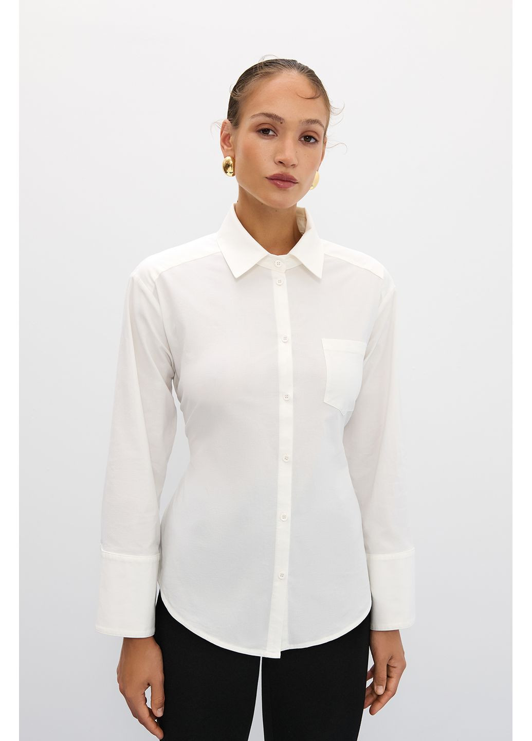 Молочная рубашка Papaya