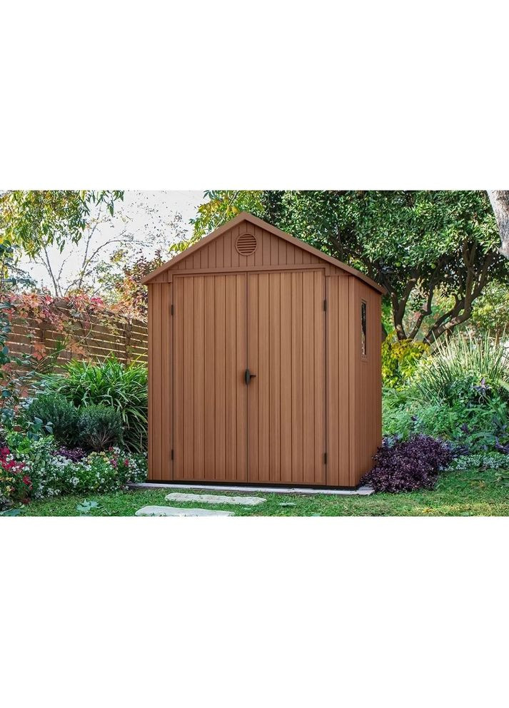 Садовый домик Darwin 6x8 190х244 см коричневый 249362 Keter (318434991)