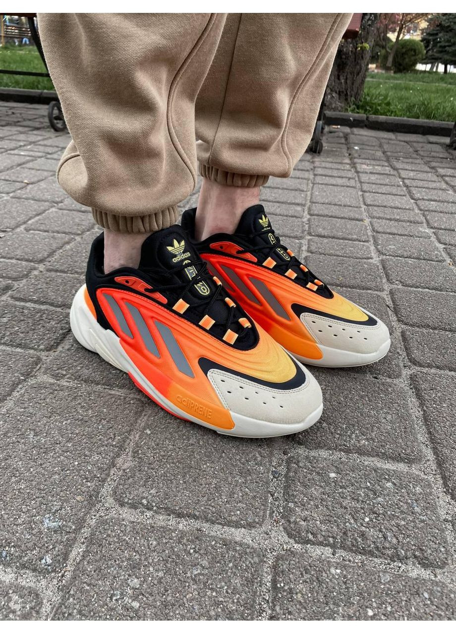 КРОССОВКИ ЖЕНСКИЕ ADIDAS OZELIA FIERY АДИДАС ОЗЕЛИЯ No Brand белые демисезоны (367169111)