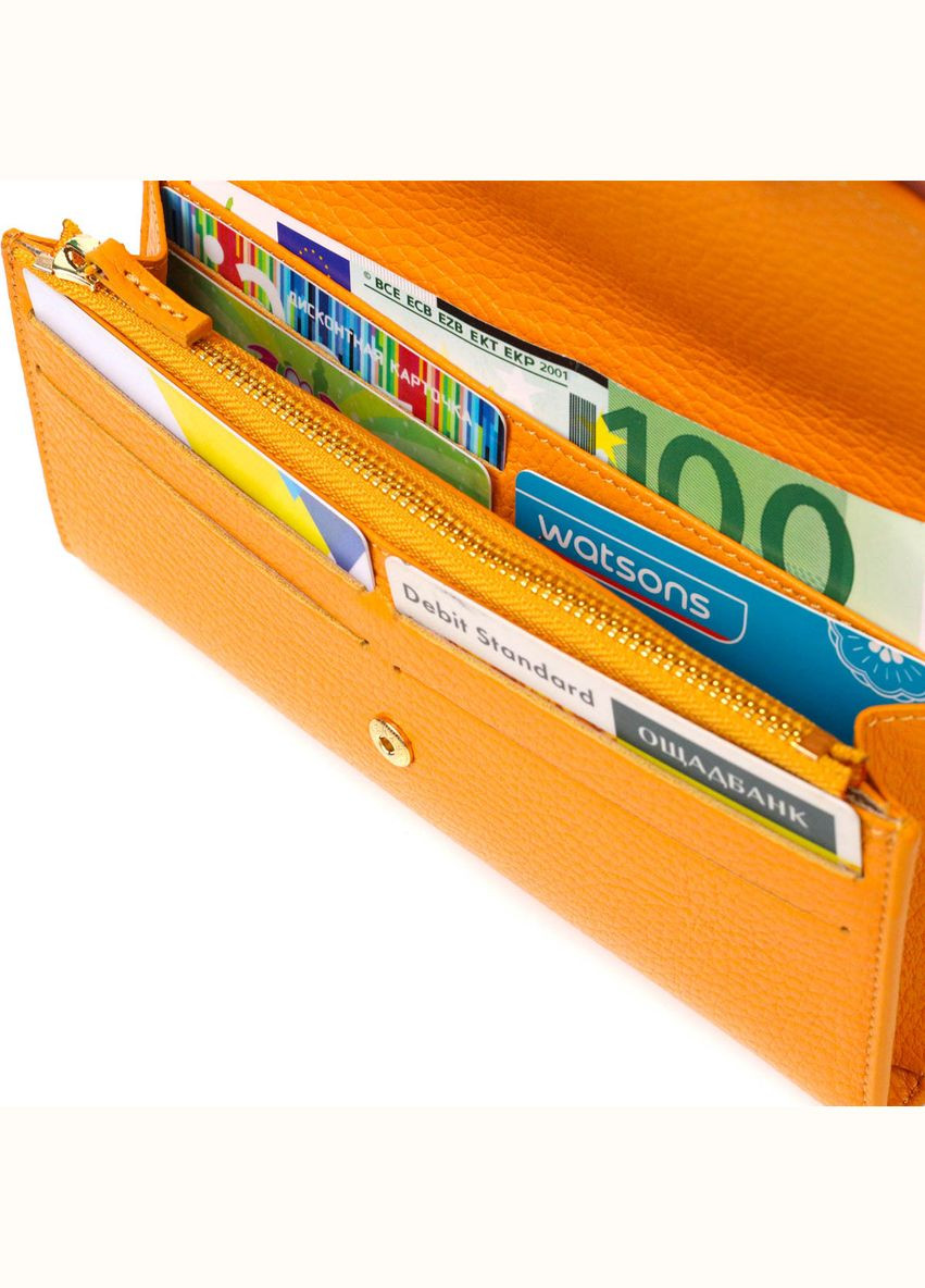 Отличный женский кошелек с монетницей на молнии из натуральной кожи 21978 Tony Bellucci (329149056)