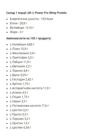 Протеин для мужчин Whey Protein 1000г шоколадный без сахара Power Pro (367957932)