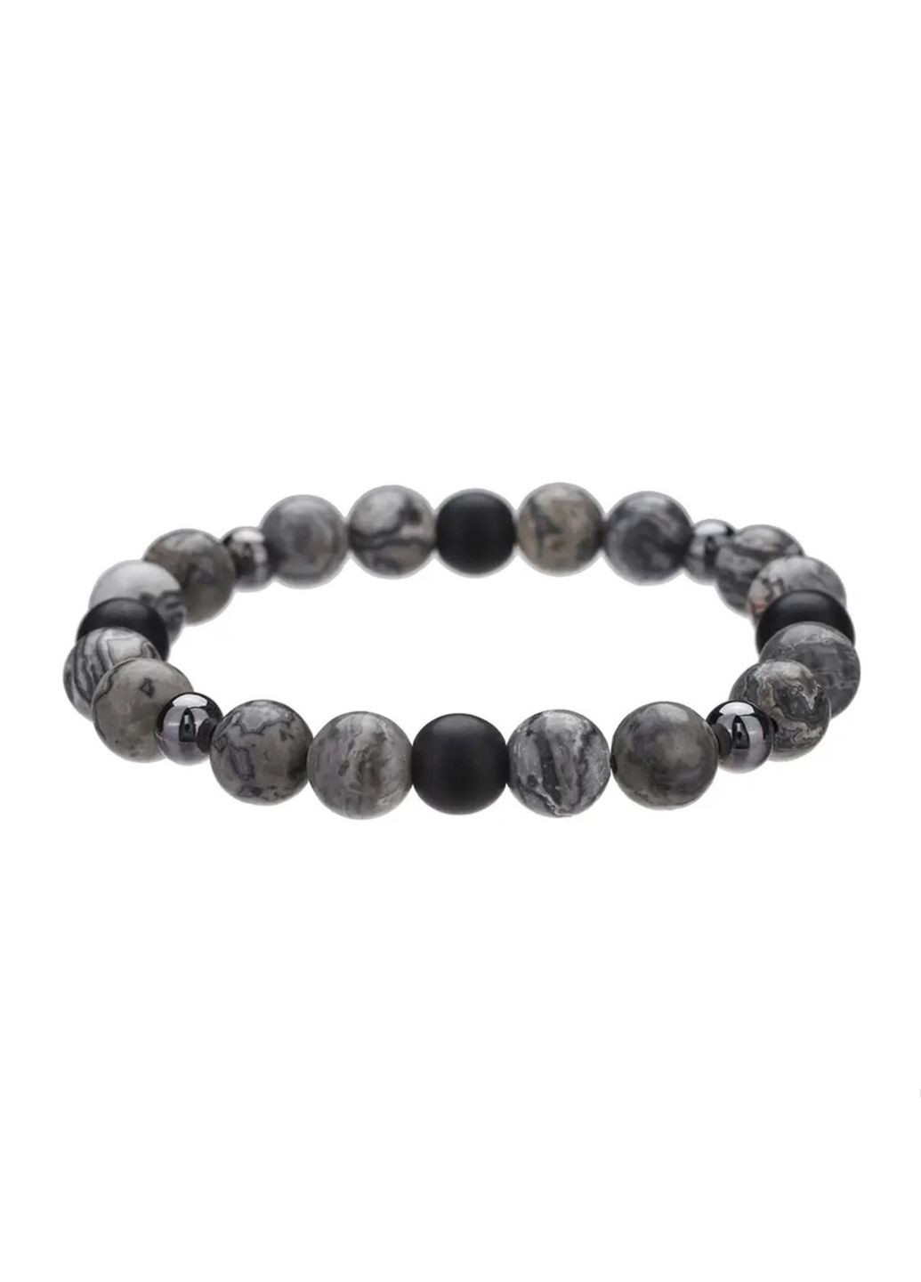 Браслет із яшми, шунгіту та гематиту (80158) Hemst (301070937)