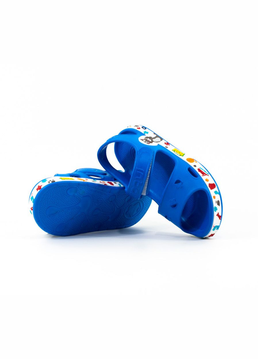 Сандалі для хлопчиків 8851 Sea-Blue/white розмір Coqui (333342780)