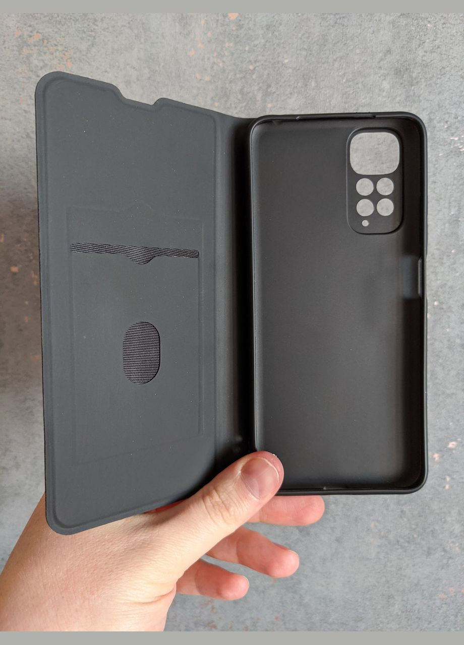 Чехол книга с магнитом для Xiaomi Redmi Note 11 / 11s Синий редми нот 11 Ali (322777011)