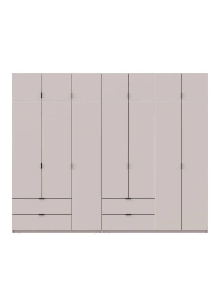 Комплект шаф для одягу Лукас (2 шт.) 295х50х240 см Кашемір (DRS-011717) Doros (364968909)