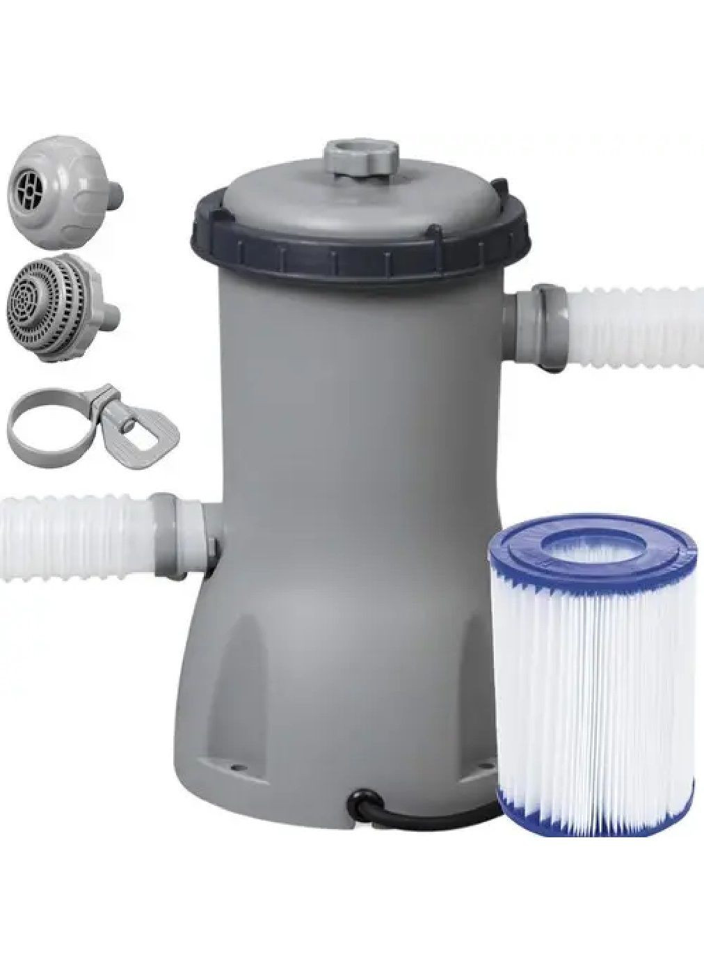 Картриджний фільтр насос для басейнів із системою фільтрації до 16000 літрів 3028 л/год 30x18 см (477370-Prob) Unbranded (296984595)