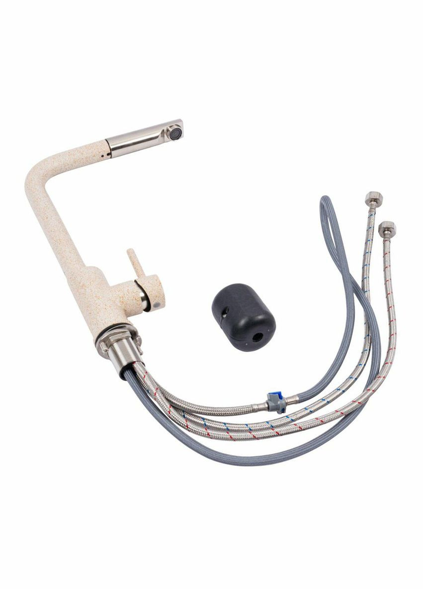 Q411B змішувач кухонний САФАРІ (з висувною лійкою) Valeso (342071138)