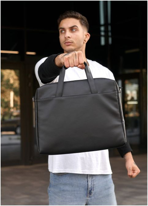 Сумка для ноутбука черная с перфорацией (R-51211001-VS) Sambag (302450241)