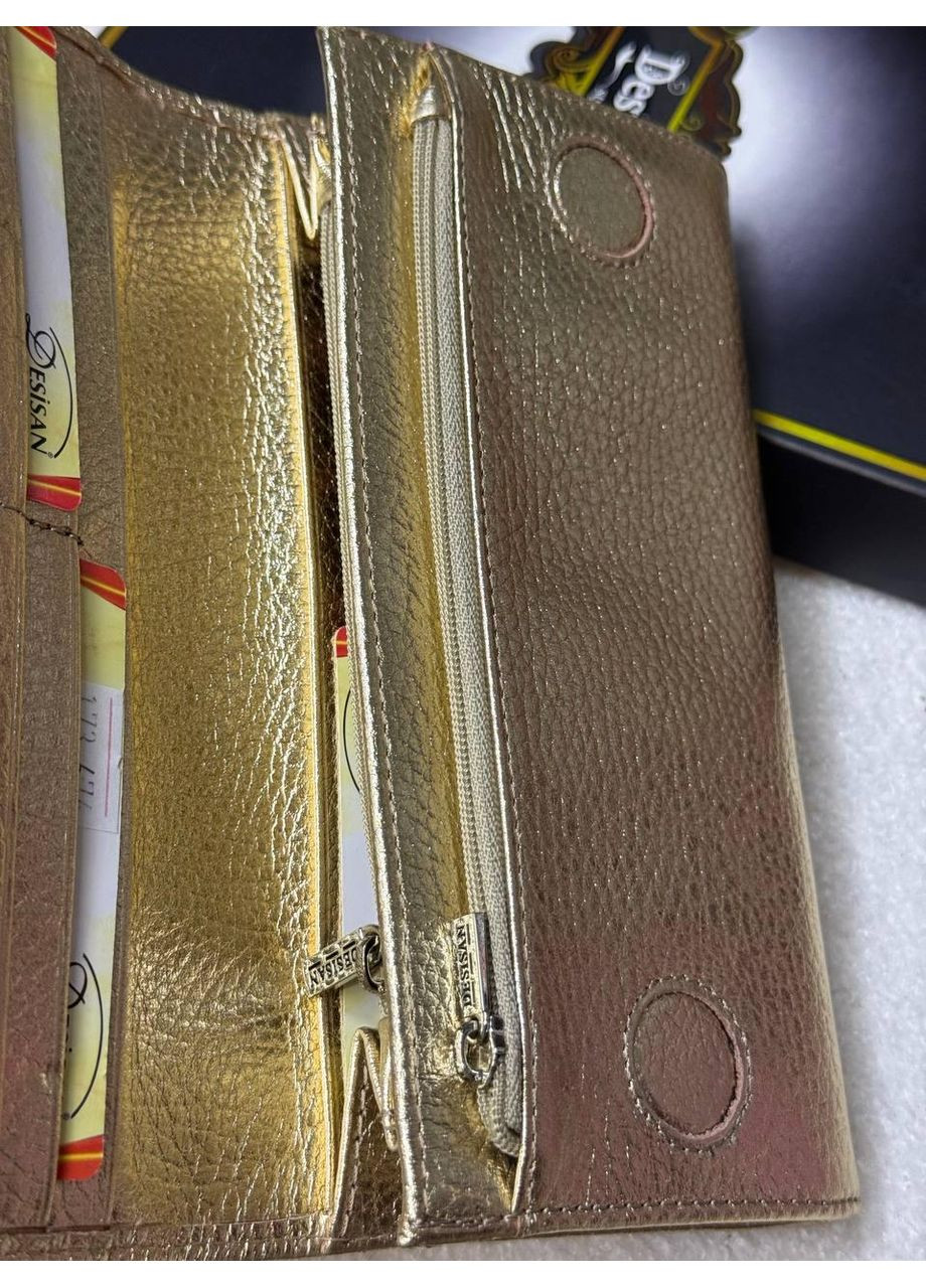 Гаманець жіночий, натуральна шкіра, кроко (173-44) Desisan (371883434)