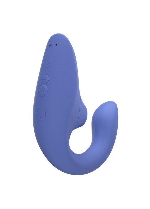 Вибратор-стимулятор двойной Blend Vibrant для точки G и клитора, синий Womanizer (331169634)