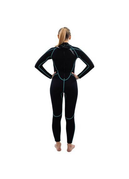 Гідрокостюм Lady 2.5 мм Black/Aqua blue Marlin блакитний