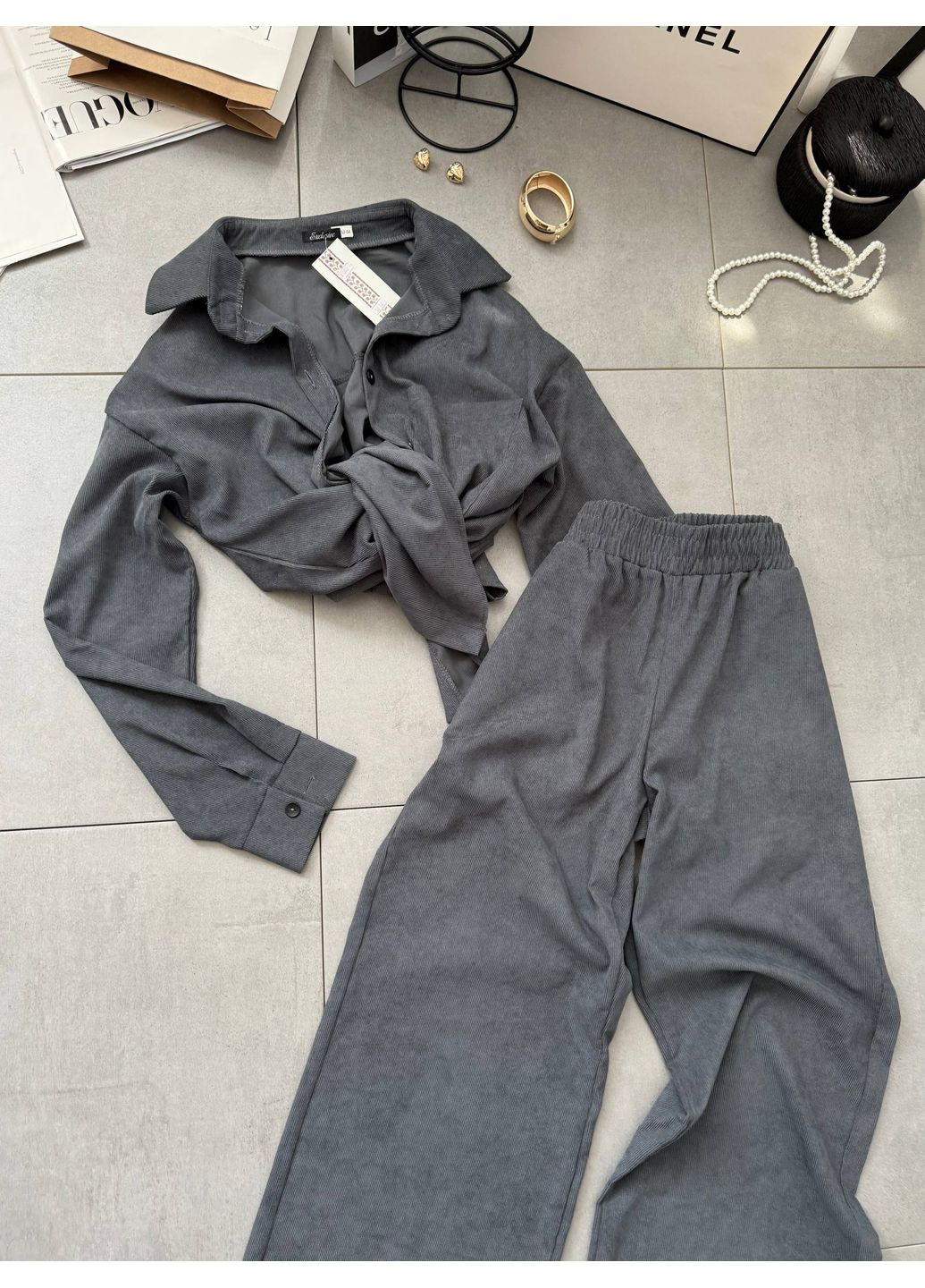 💼 Костюм батал «Urban Comfort» з мікровельвету — Розмірна сітка в описі DK/DL Мода без кордонів (359556914)