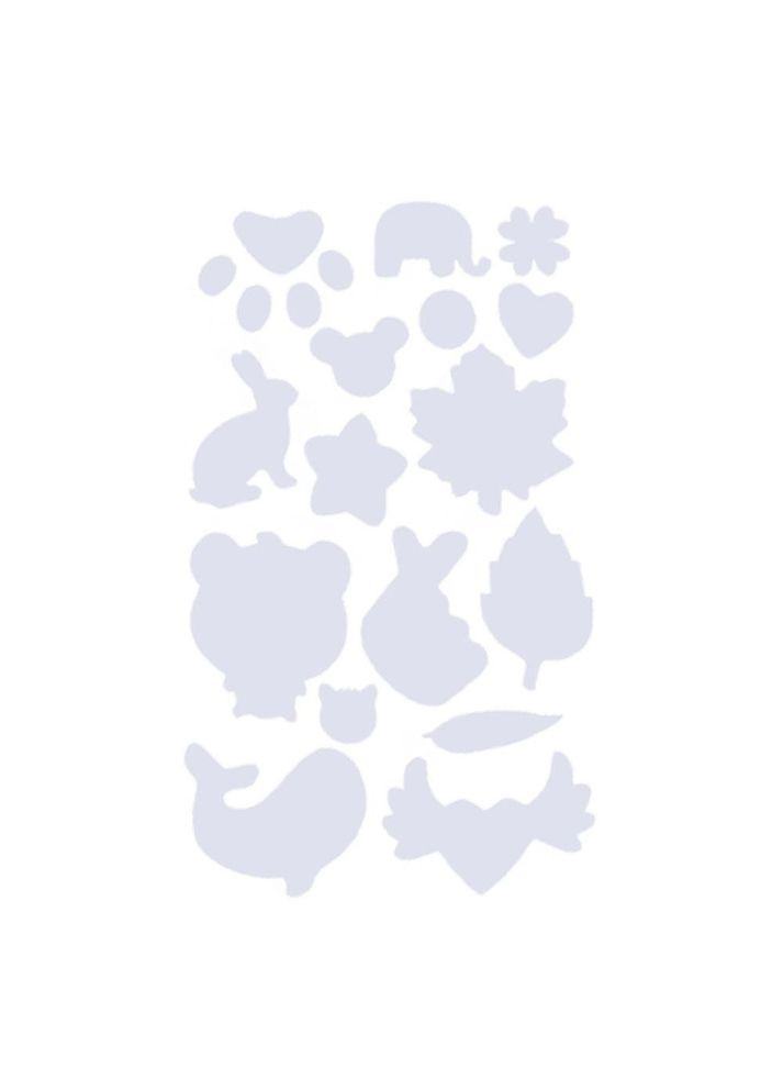 Набор наклеек для ремонта и дизайна одежды белый (OK0064_1) No Brand (317252815)