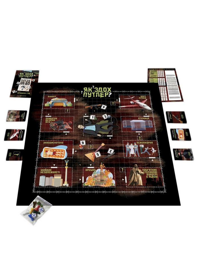 Настольная игра "Как сдох Путлер?" PLR-0032 Flixplay (334150570)