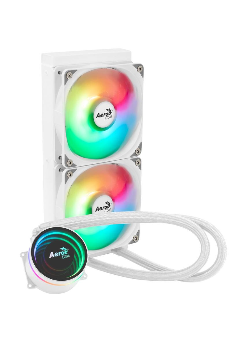 Система водяного охлаждения Oasis L240 White (ACLA-OA24117.21) Aerocool (336953148)