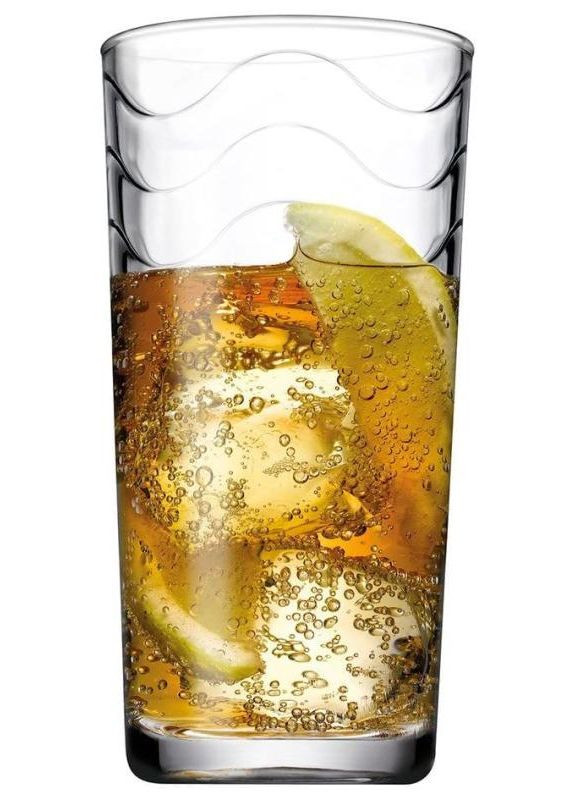 Набор стеклянных стаканов 6 штук 260мл универсальные для воды и напитков прозрачные Pasabahce (368989613)