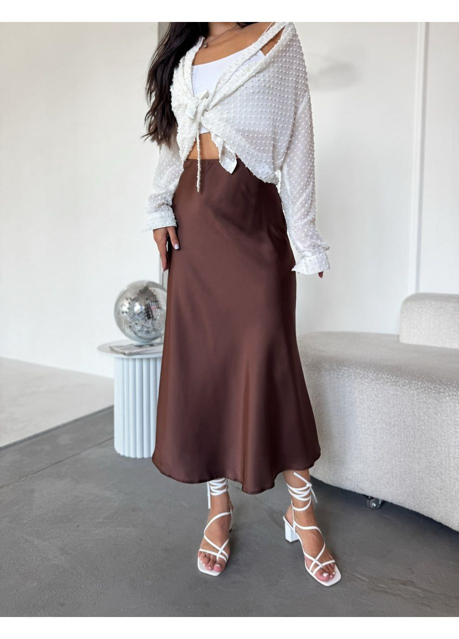 Жіноча базова шовкова спідниця Avanti (361677857)