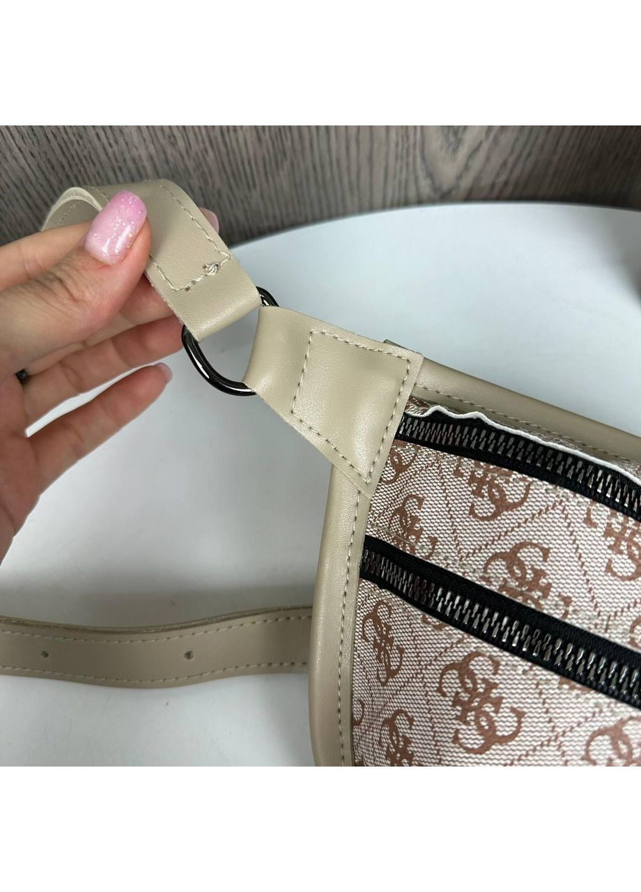 Жіночий клатч з бантиком персиковий зі штучної шкіри ProDobro 1 (363136346)