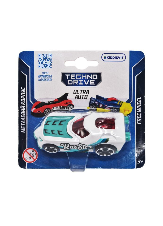 Игровая мини-машинка Ultra Auto 250321W-8 металлический корпус TechnoDrive (351489112)