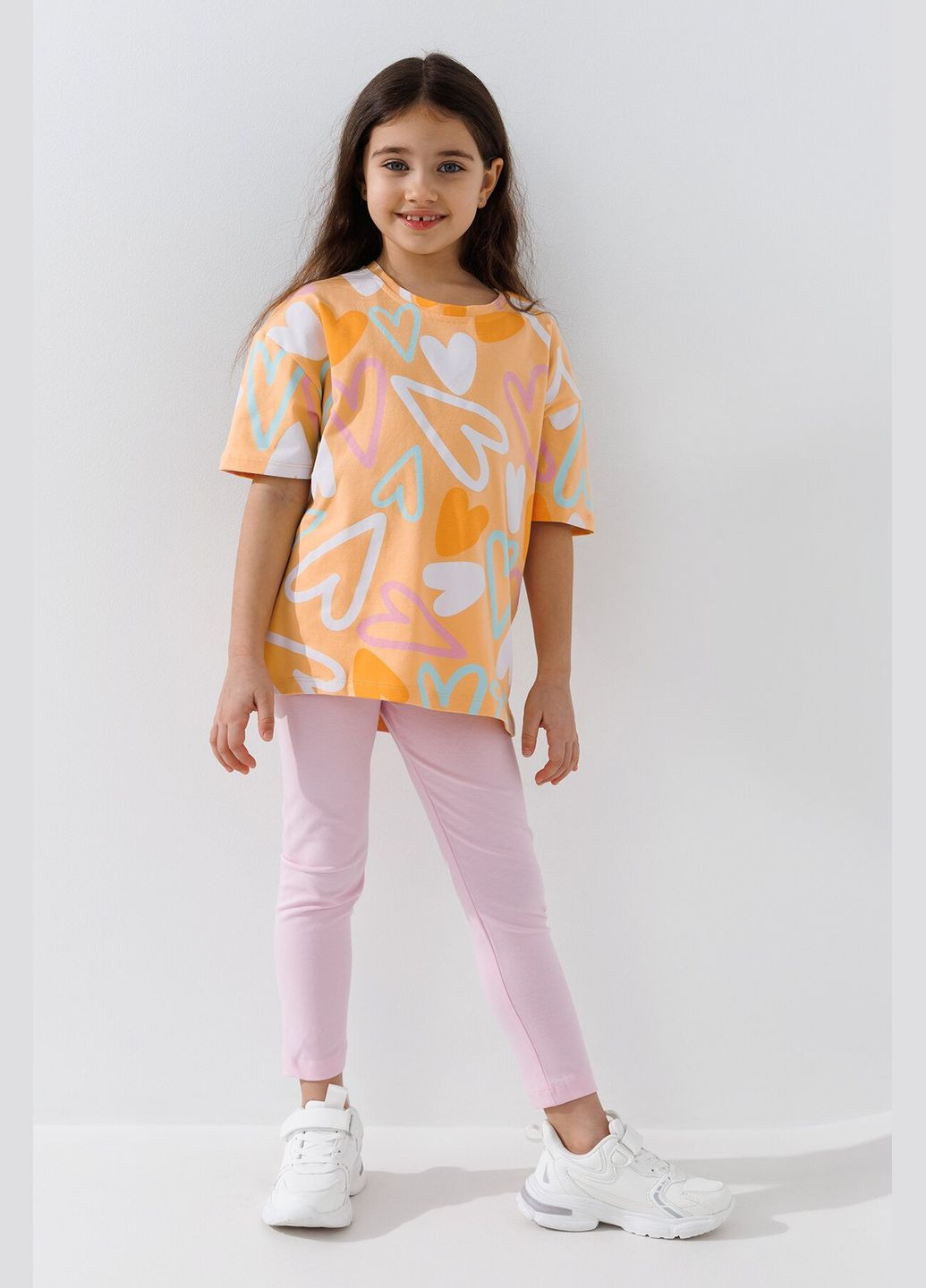 Костюм футболка+лосини для дівчинки 1535-3 116 см shop (2000990929860) Difa (361499204)